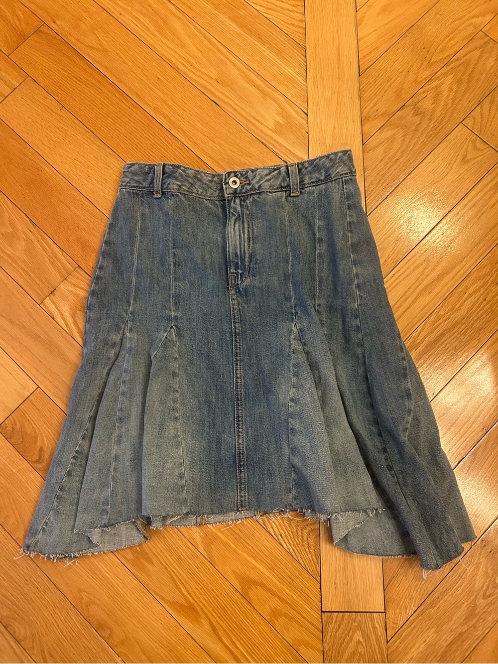 🌹5 for $50🌹Zara Low Rise Denim Skater Skirt